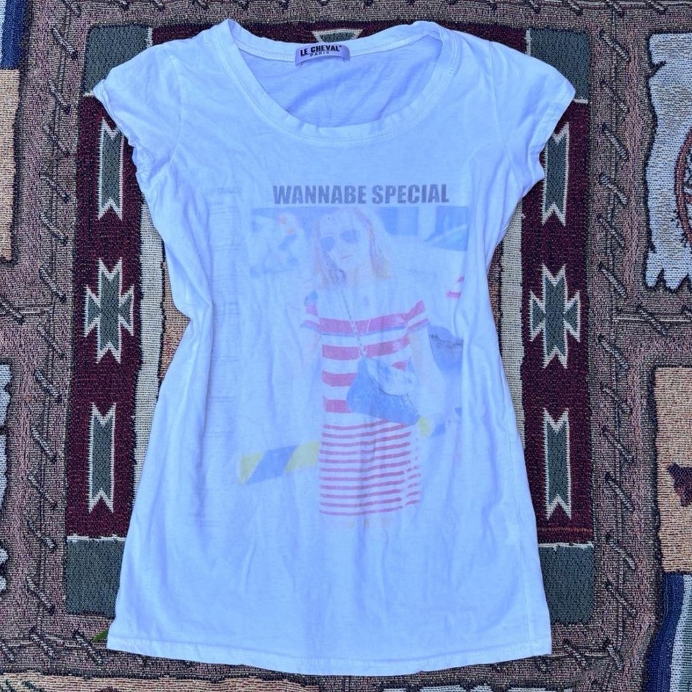 White Graphic Tee - Short Sleeve